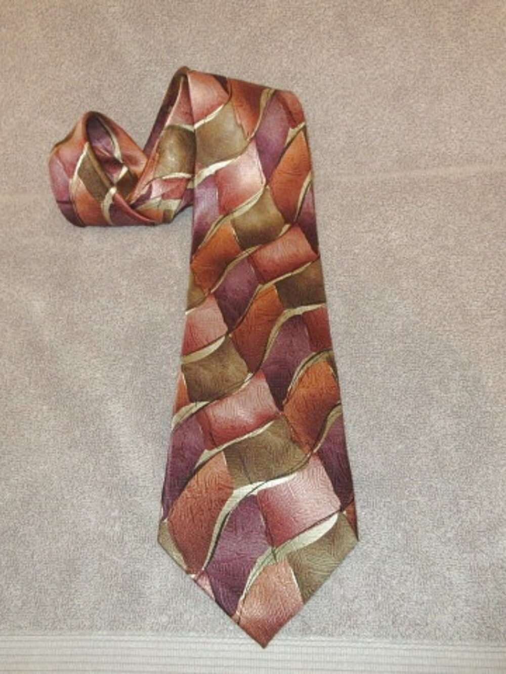 Vtg Jerry Garcia Mens Silk Tie Virtual Reality Collector’s Edition 1996 Luxury